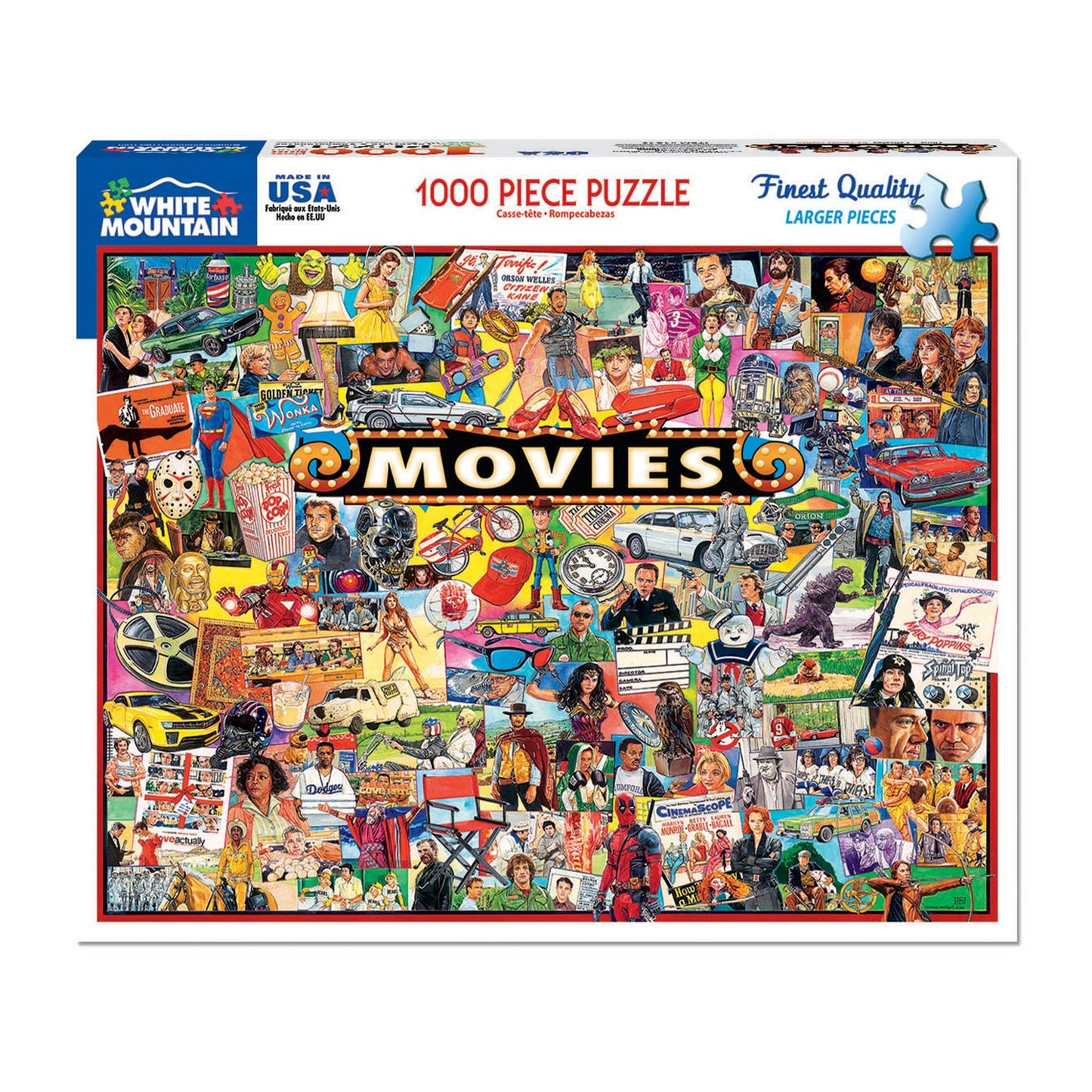 1000 Piece Movies Jigsaw Puzzle