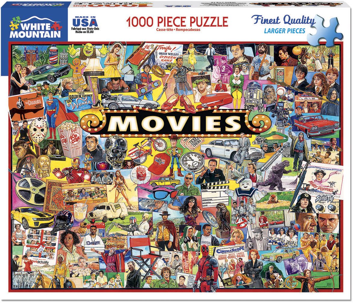 1000 Piece Movies Jigsaw Puzzle