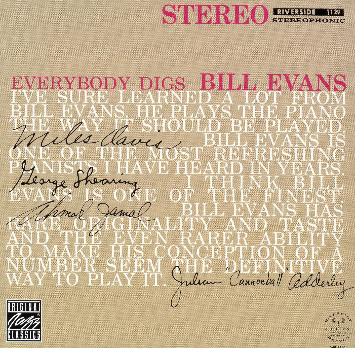 Everybody Digs Bill Evans