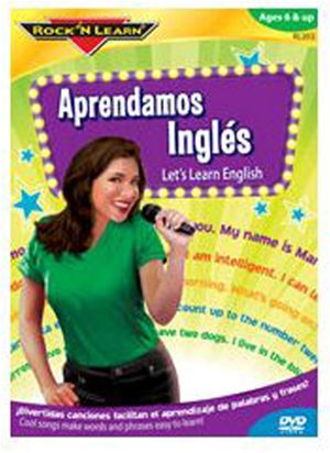 Rock N Learn RL-203 Aprendamos Ingles Learn English Forspanish Speakers DVD