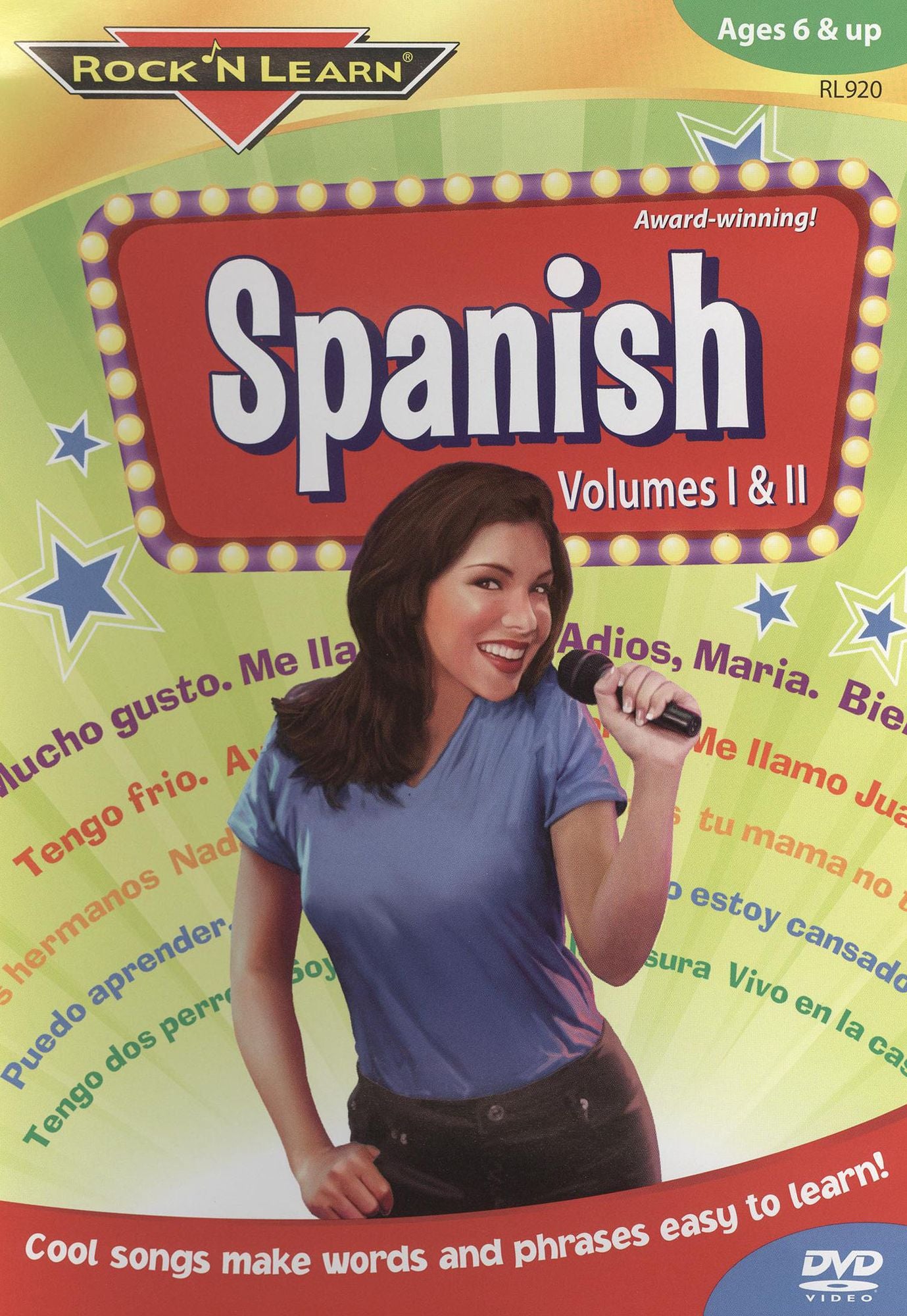 Rock 'N Learn: Spanish, Vols. 1 & 2