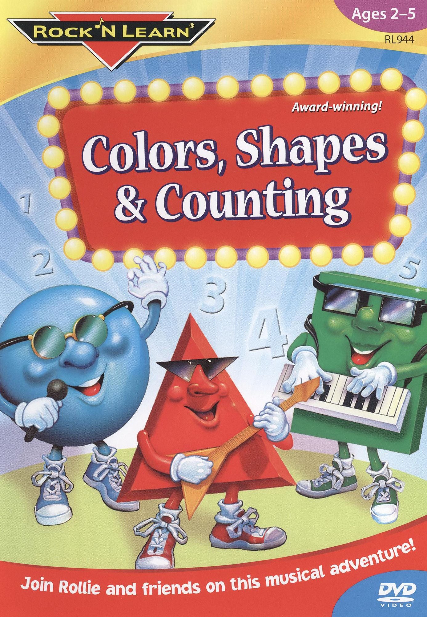 Rock 'N Learn: Colors, Shapes & Counting