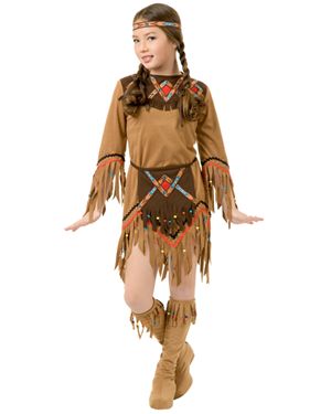 Charades Costumes CH632-M Child Indian Princess Costume Size Medium