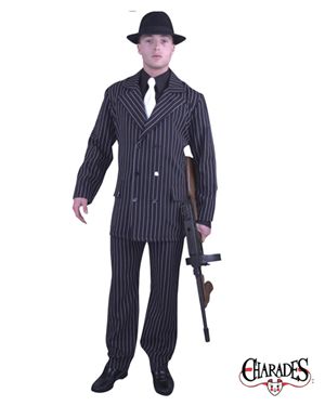 Charades Costumes CH01916-M Gangster Suit Adult Costume Size Medium