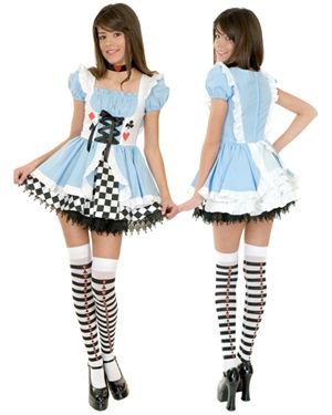 Charades Promo CH01592-S Fairy Tale Alice Adult Costume Size Small