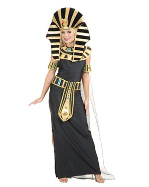 Charades Costumes CH02272A-S Womens Black and Turquoise Nefertiti Costume Size Small