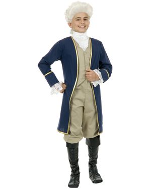 Charades Costumes CH286-XL Childs George Washington Costume Size X-Large