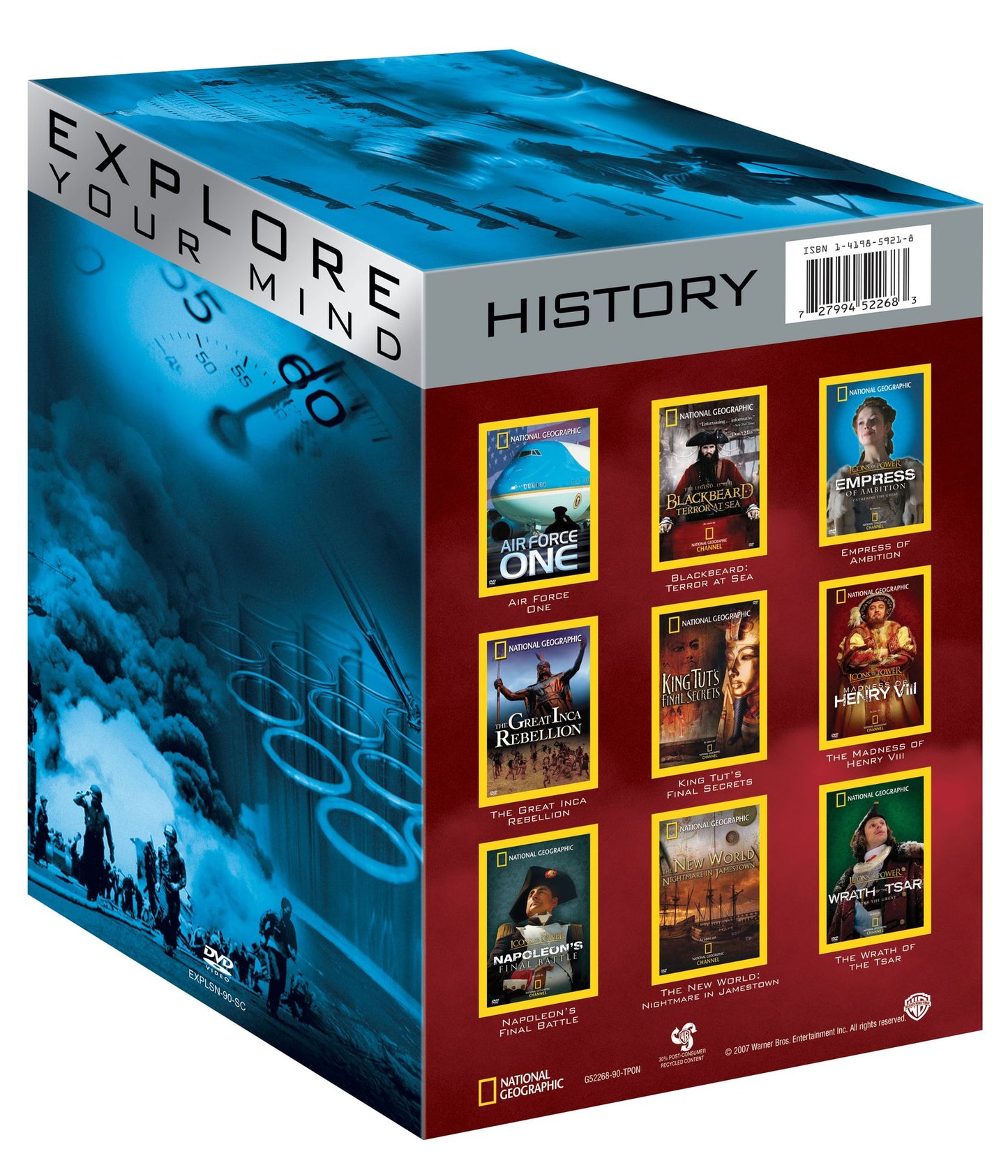 National Geographic: Explore Your Mind - History [9 Discs]