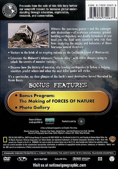 National Geographic: Forces of Nature [2 Discs]