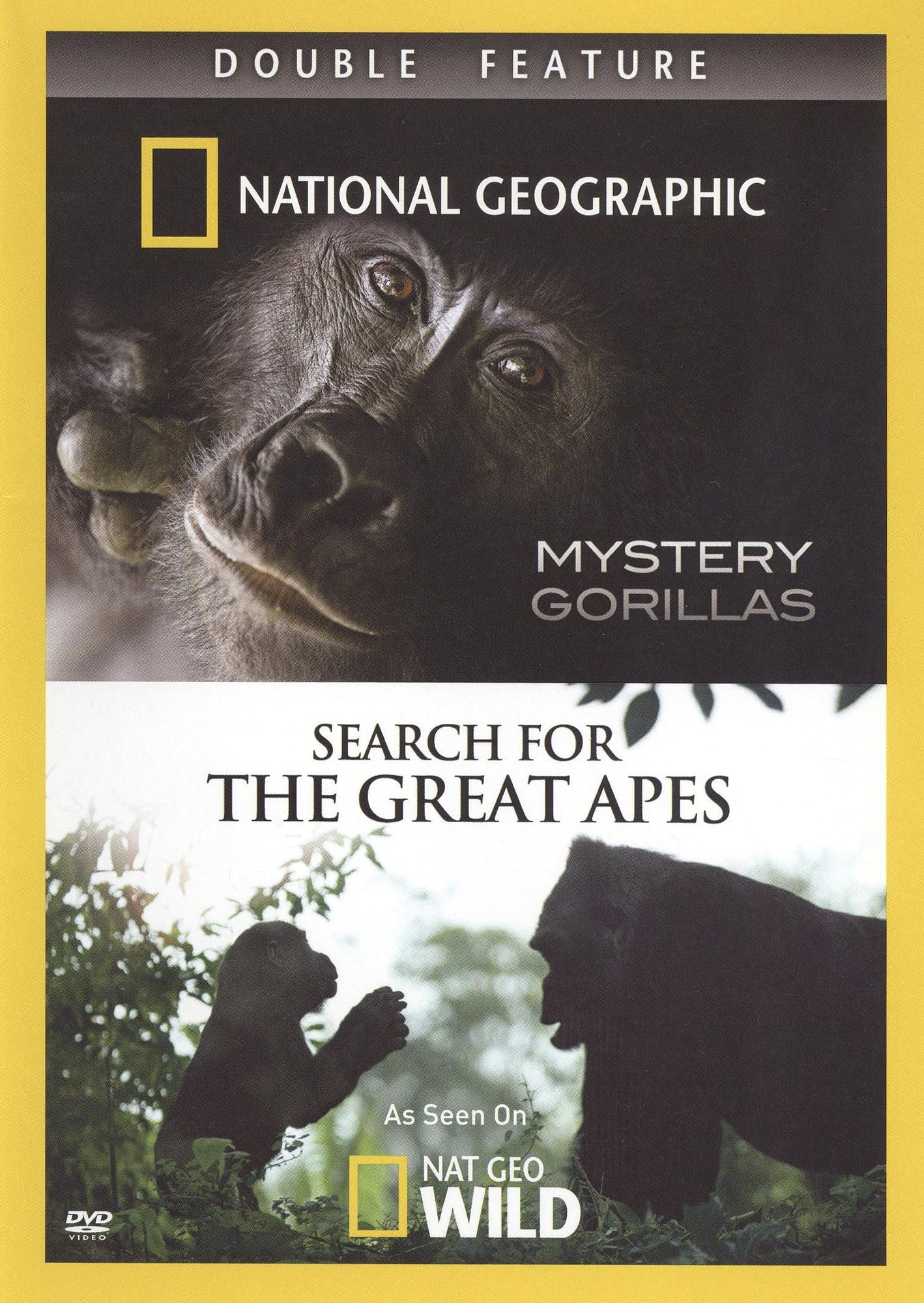 National Geographic: Wild - Mystery Gorillas/Search for the Great Apes