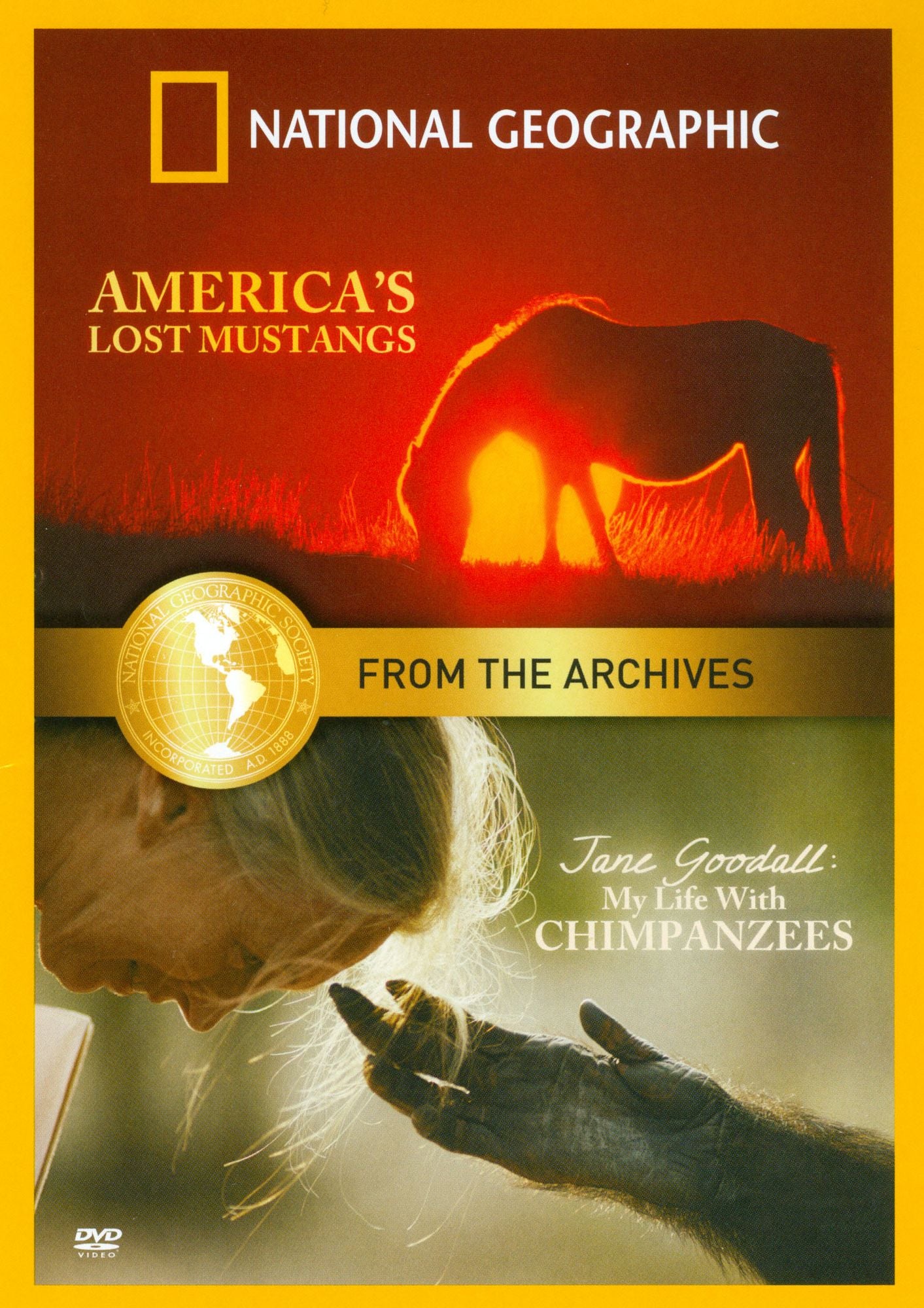 National Geographic: America's Lost Mustangs/Jane Goodall: My Life With Chimpanzees