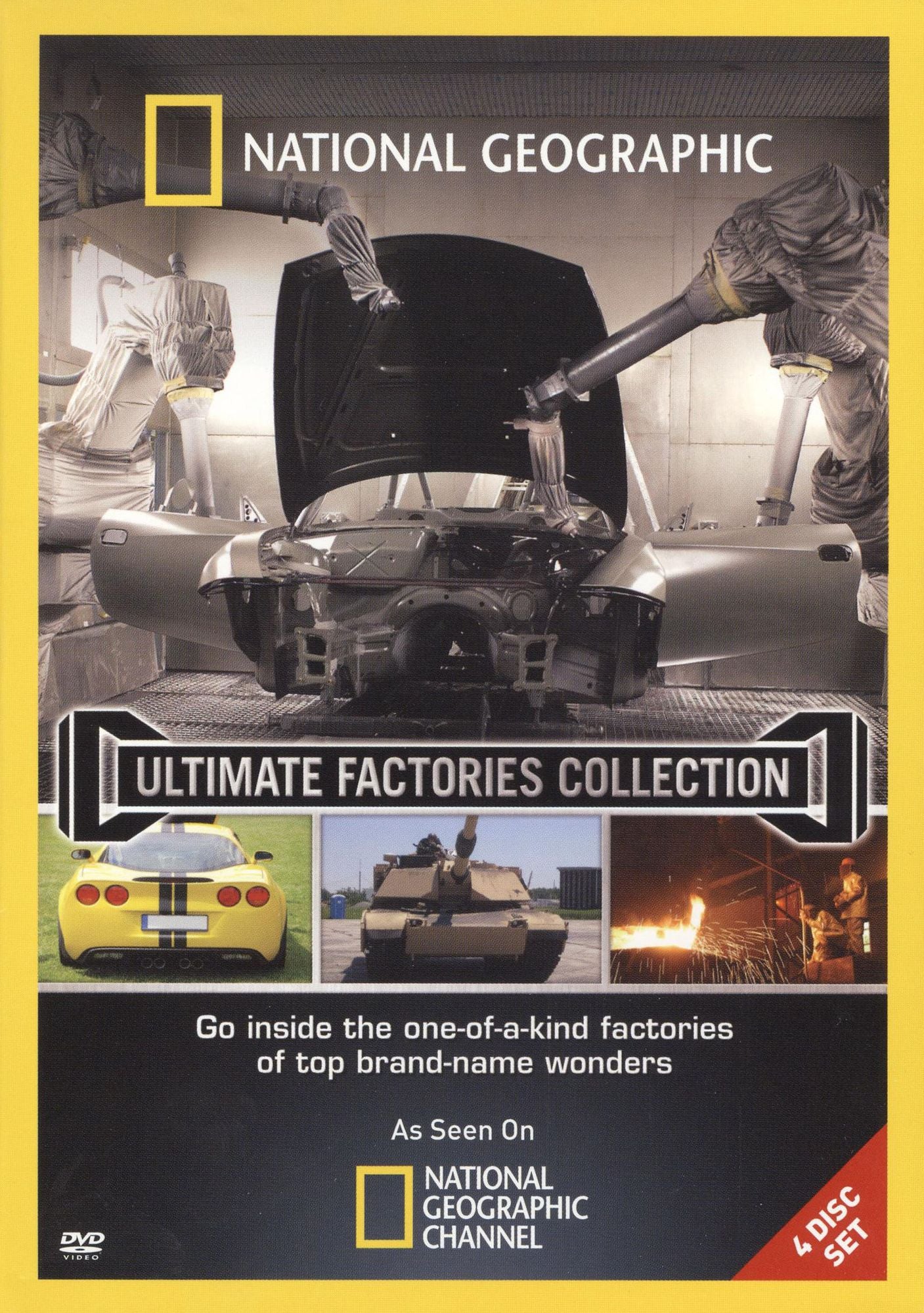 National Geographic: Ultimate Factories Collection [Deluxe Edition] [4 Discs]