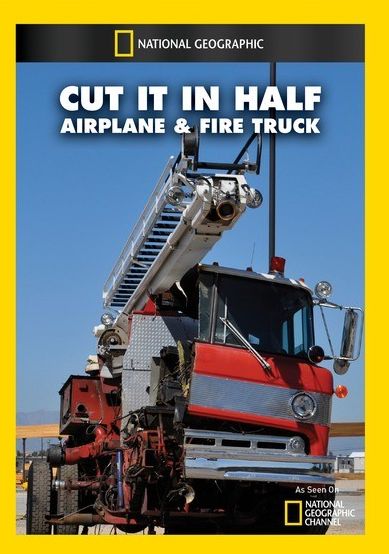 Cut It In Half: Airplane and Fire Truck