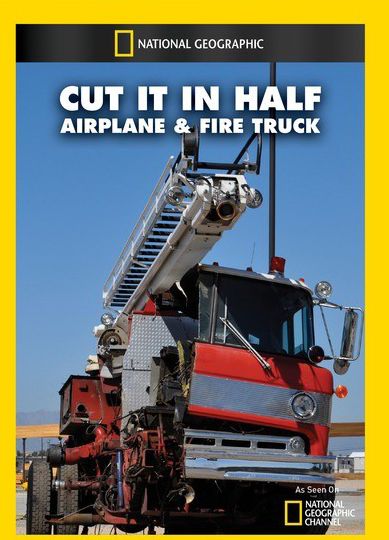 Cut It In Half: Airplane and Fire Truck