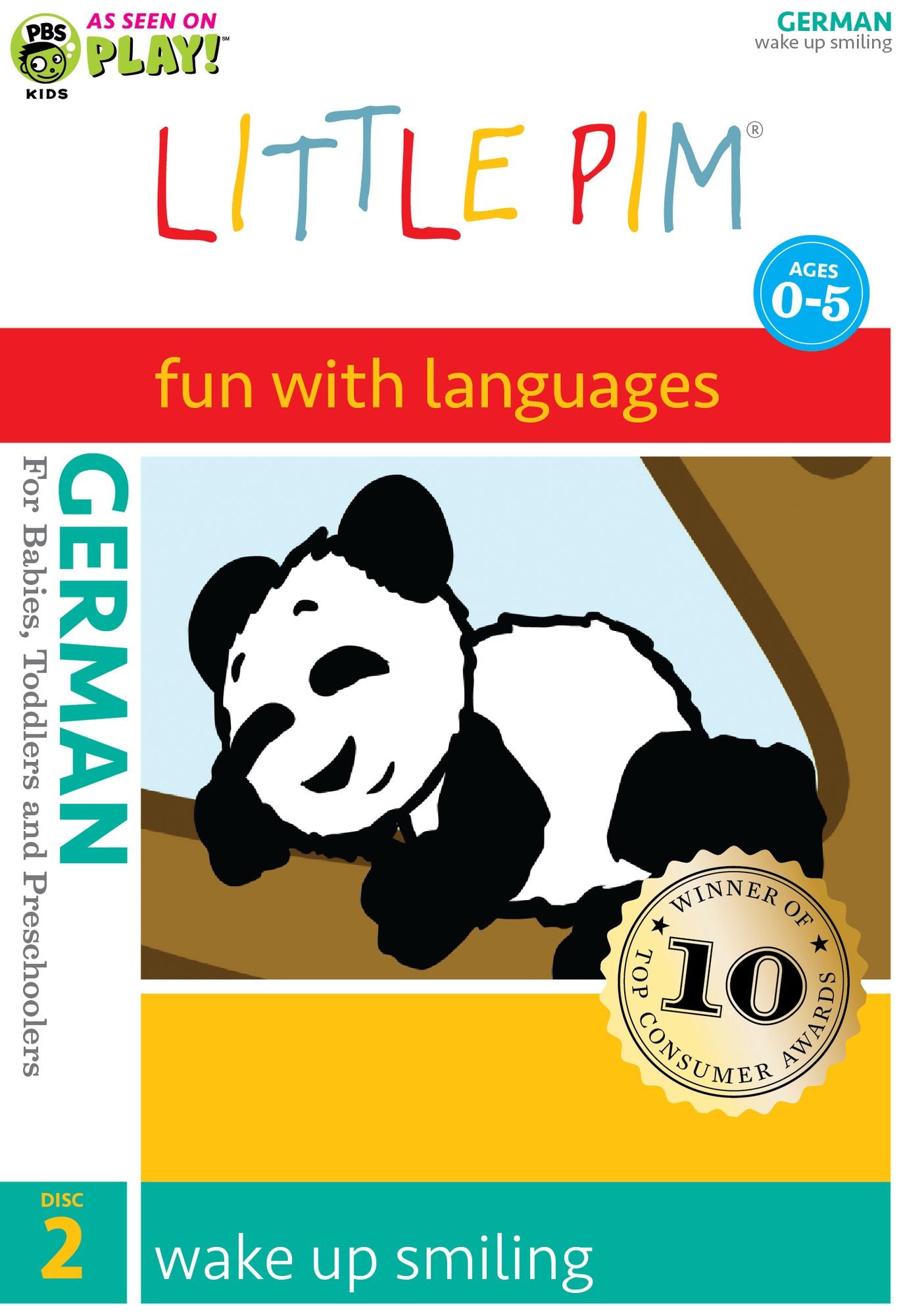 Little Pim: German, Vol. 2 - Wake Up Smiling
