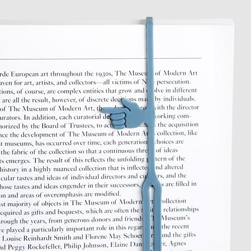 Fingerprint Bookmark - Assorted Colors
