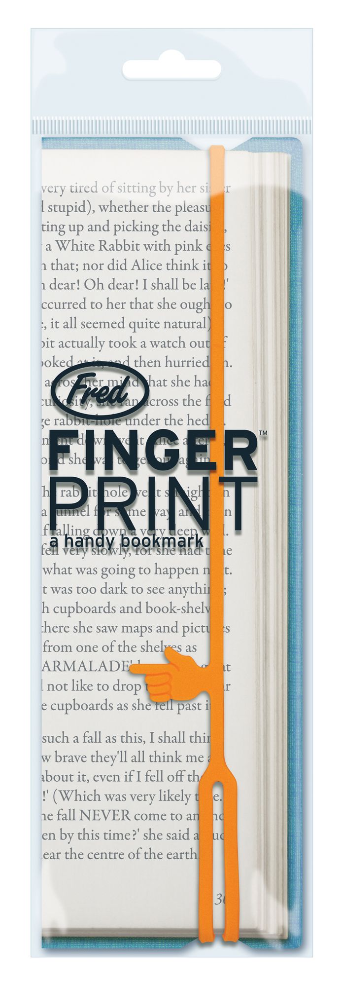 Fingerprint Bookmark - Assorted Colors