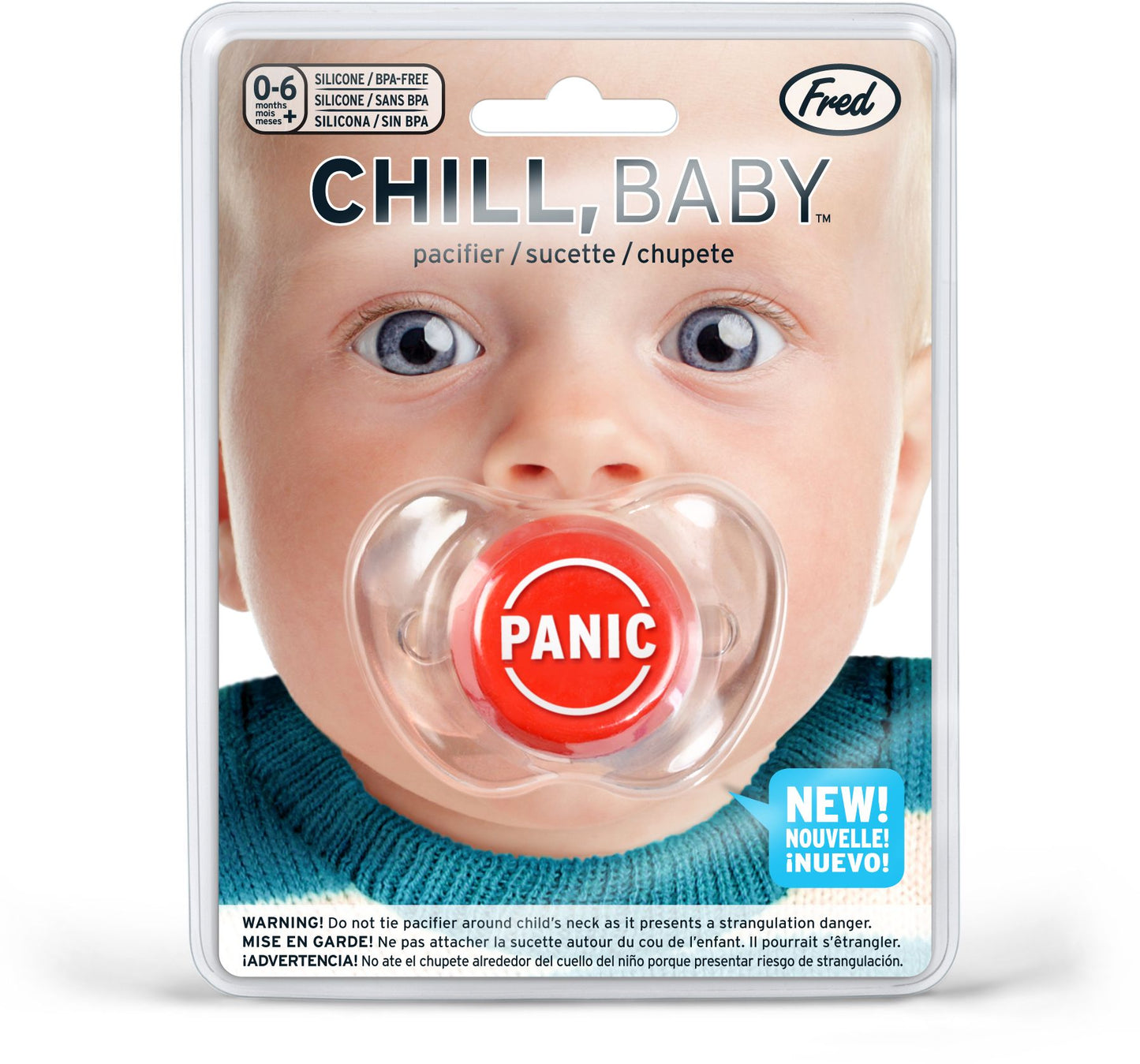 Chill Baby Panic Button Pacifier