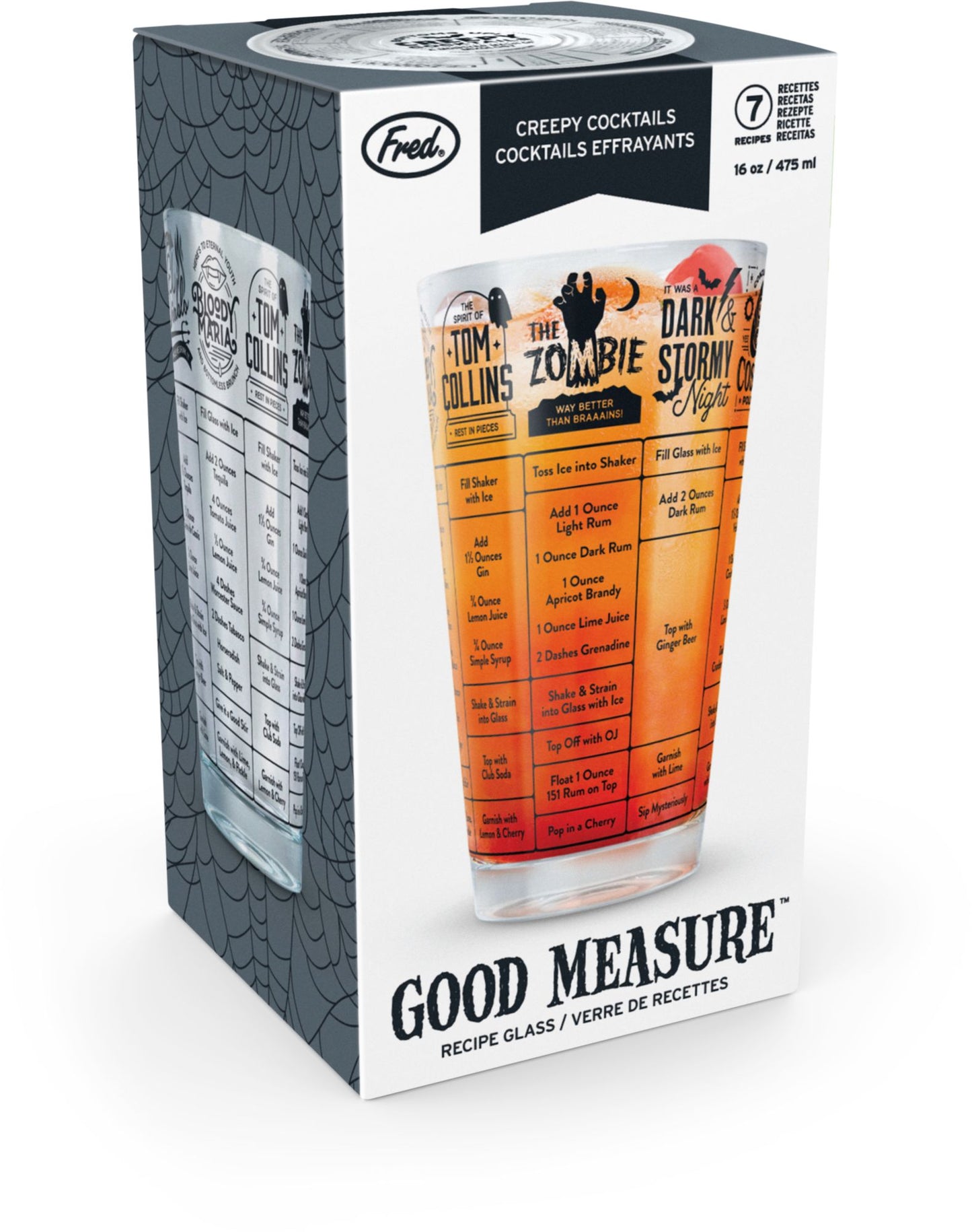 Bar Bones Measuring Glass