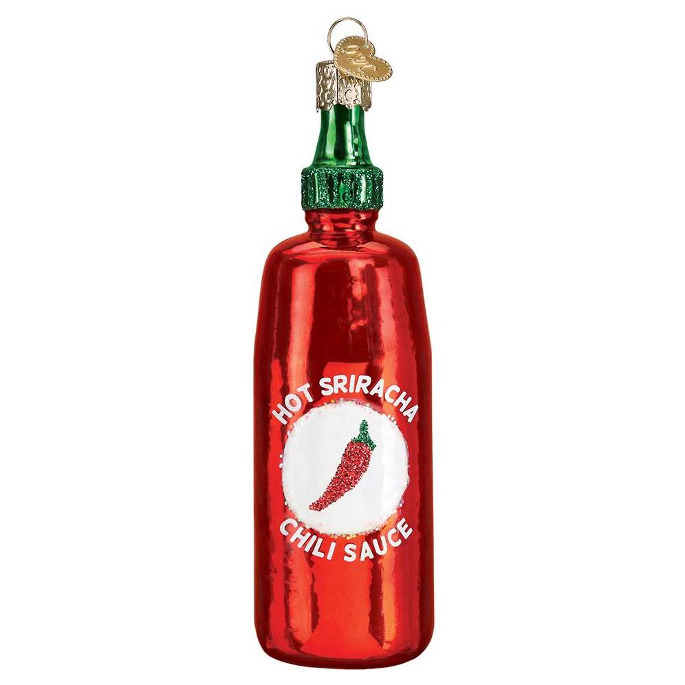 Hot Sriracha Sauce ornament