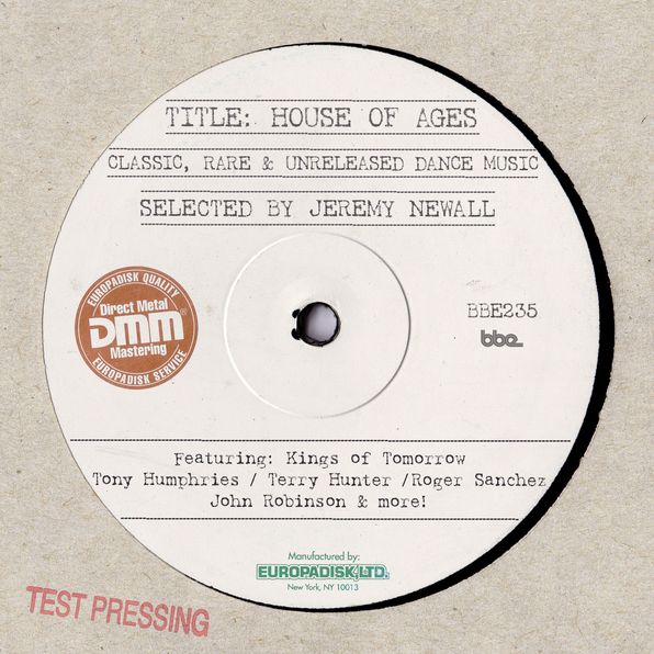 House Of Ages: Selected By Jeremy Newall [Lp]