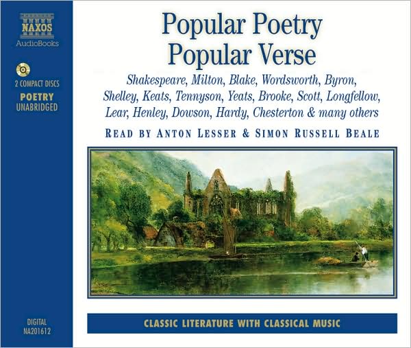 Popular Poetry Popular Verse