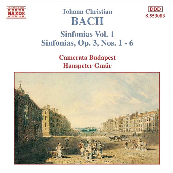 J.C. Bach: Sinfonias, Vol. 1