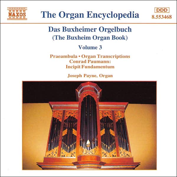 Das Buxheimer Orgelbuch 3