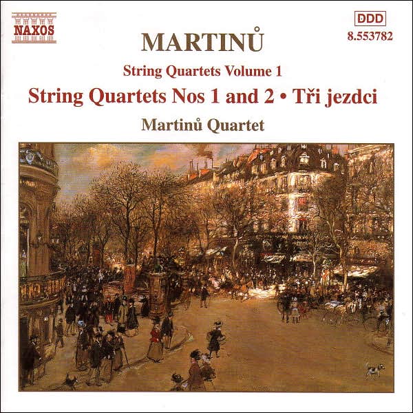 Martinu: String Quartets Volume 1
