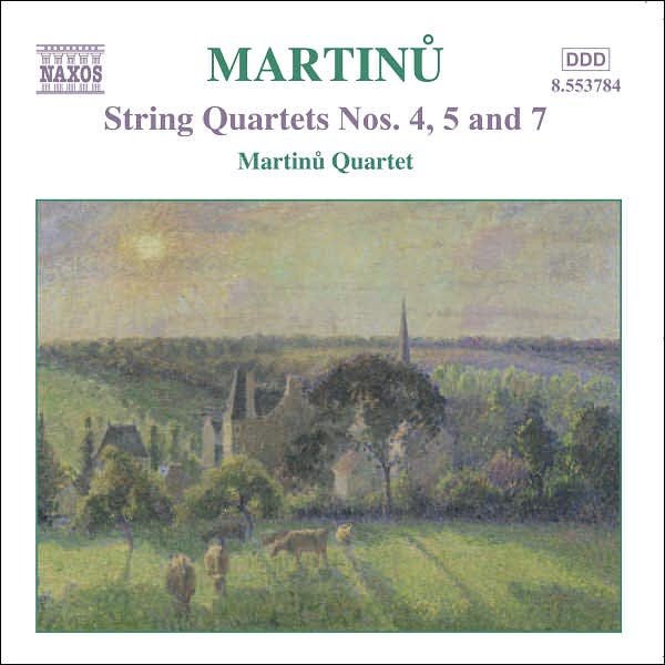 Martinu: String Quartets Nos. 4, 5 & 7