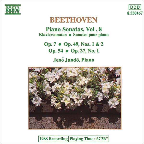 Beethoven: Piano Sonatas, Vol. 8