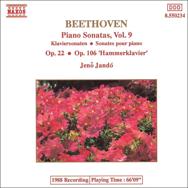 Beethoven: Piano Sonatas, Vol. 9