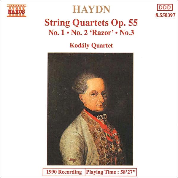 Haydn: String Quartets, Op. 55