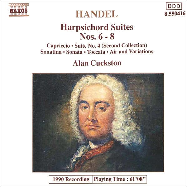Handel: Harpsichord Suites Nos. 6-8