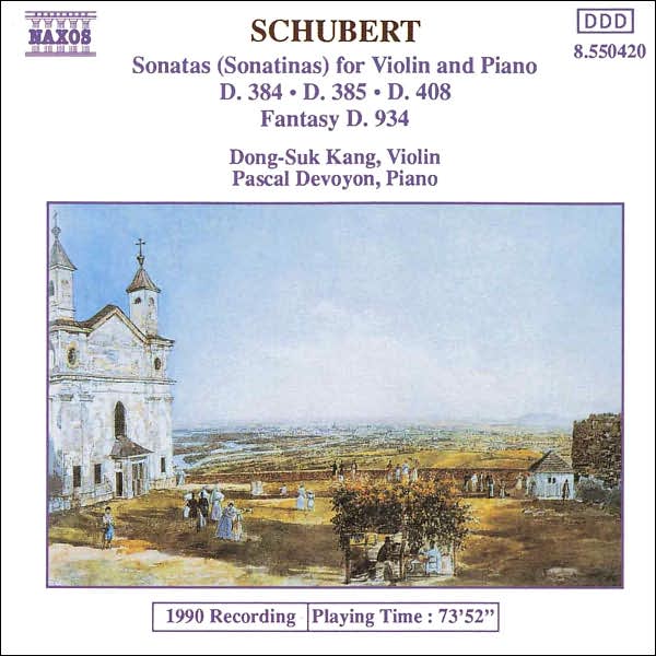 Schubert: Sonatinas for Violin & Piano