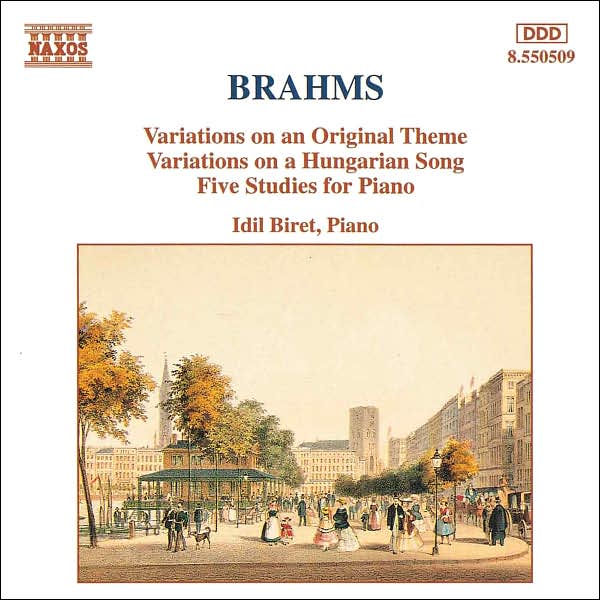 Brahms: Variations; Five Studies