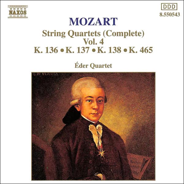 Mozart: String Quartets (Complete), Vol. 4