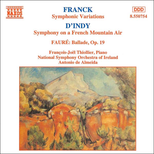Franck: Symphonic Variations; D'Indy: Symphony on a French Mountain Air