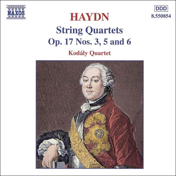 Haydn: String Quartets, Op. 17, Nos. 3, 5, and 6