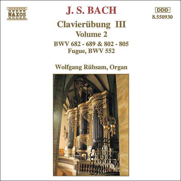 Bach: Clavier?bung III, Vol. 2