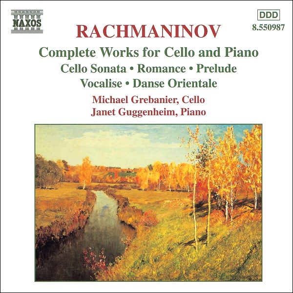 Rachmaninoff: Complete Works for Cello and Piano