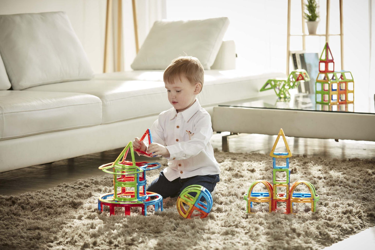 Magformers Curve 50 Piece Magnetic Construction Set