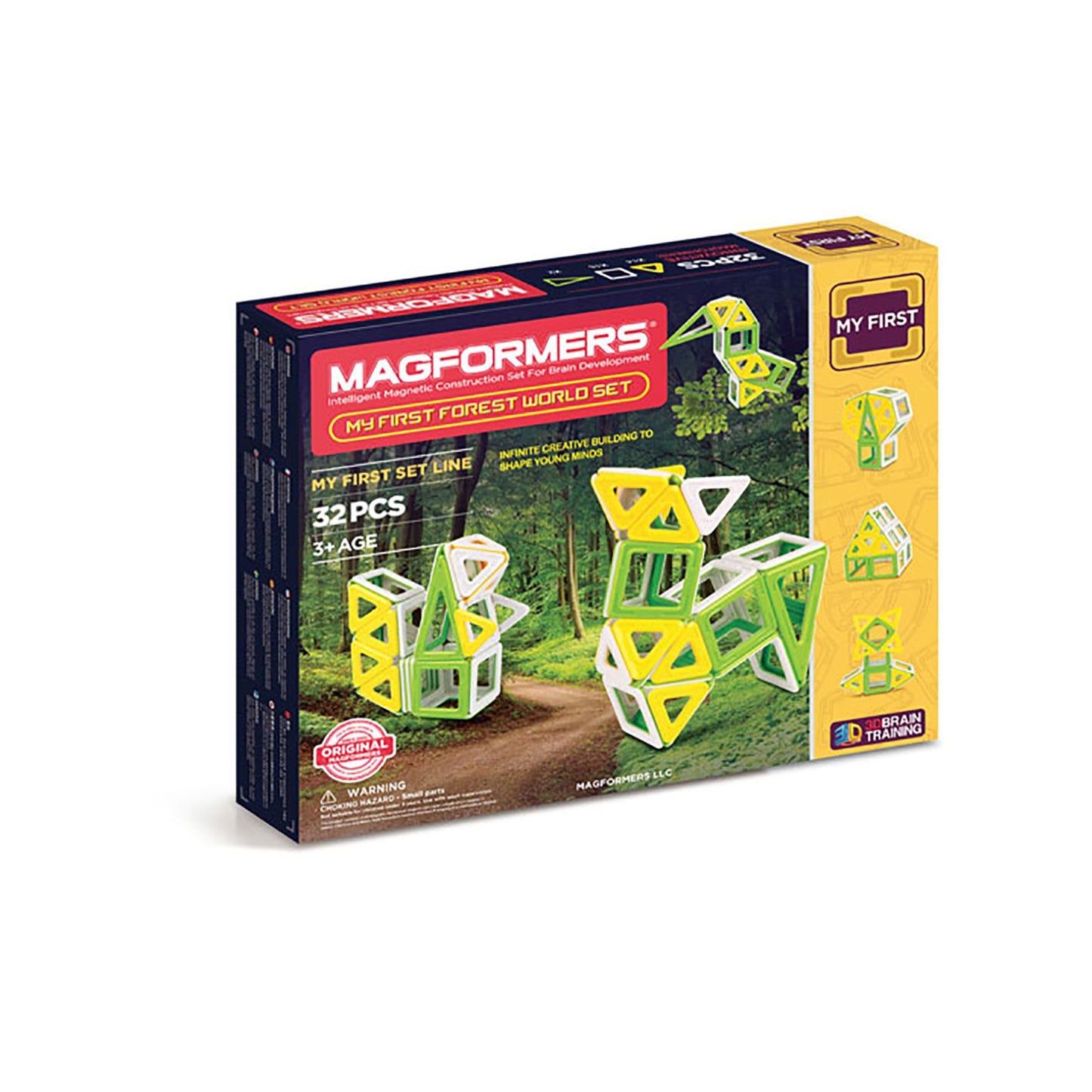 Magformers My First Forest World 32 Piece Magnetic Construction Set