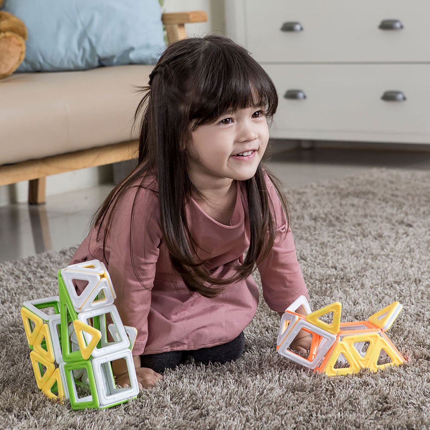 Magformers My First Forest World 32 Piece Magnetic Construction Set