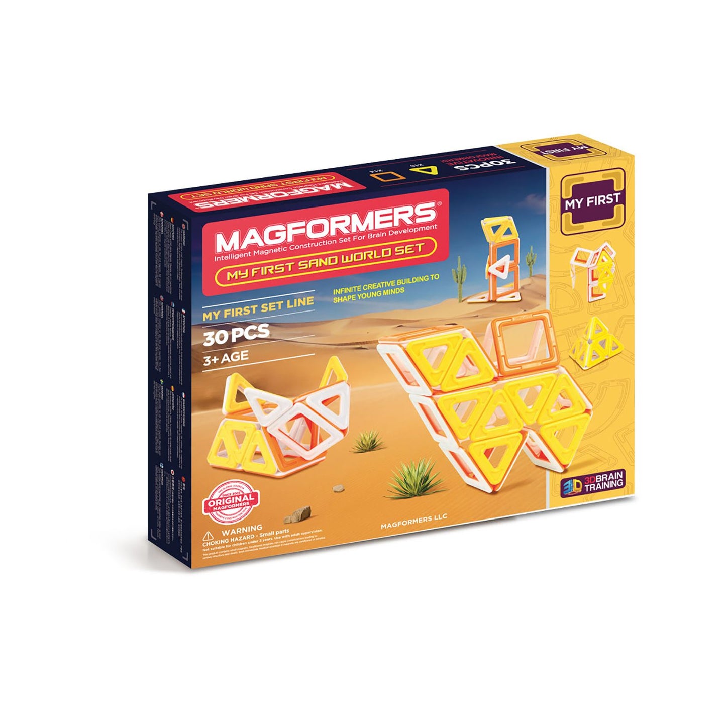 Magformers My First Sand World 30 Piece Magnetic Construction Set