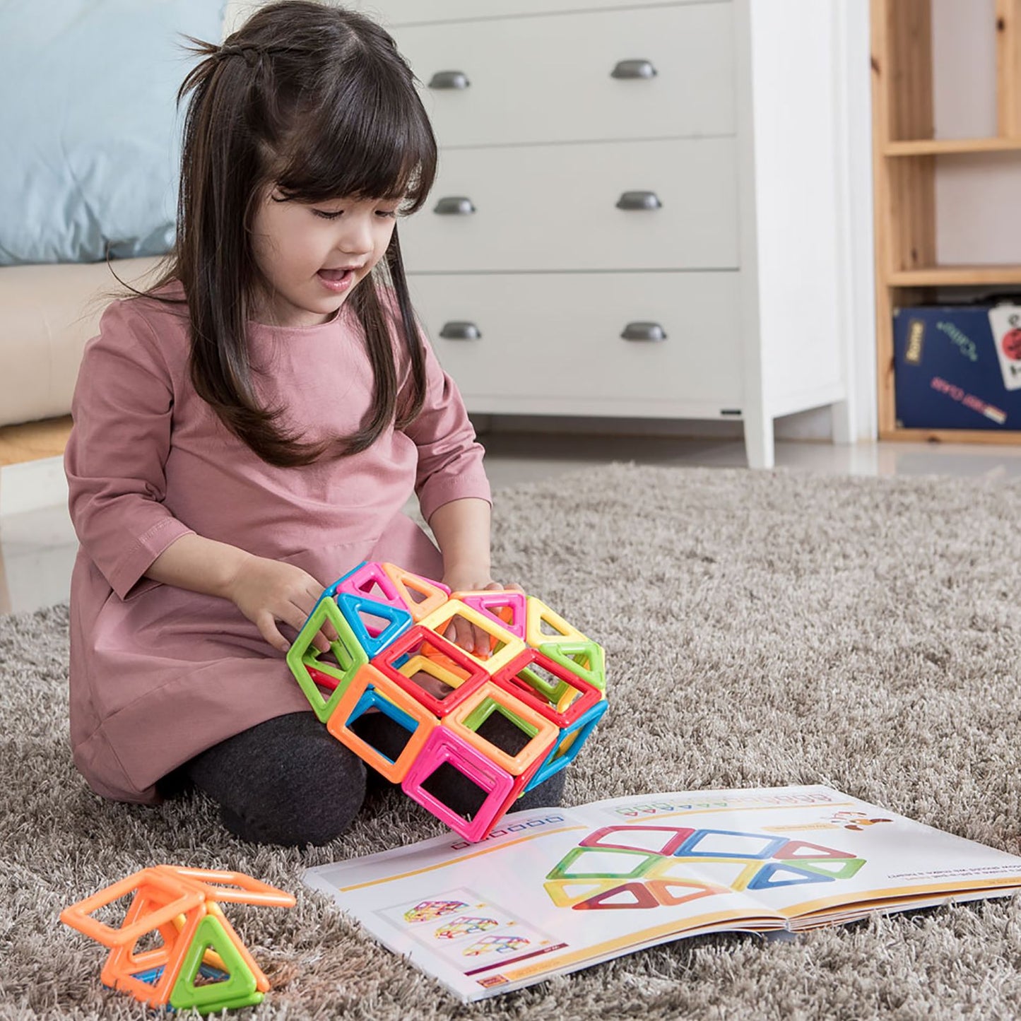Magformers My First Play 32 Piece Magnetic Construction Set