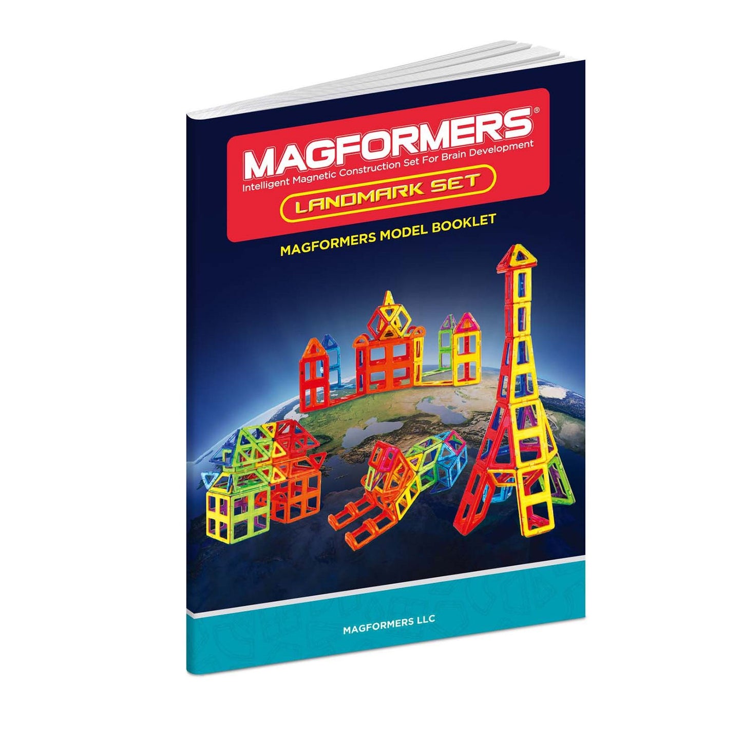 Magformers Landmark 100 Piece Magnetic Construction Set