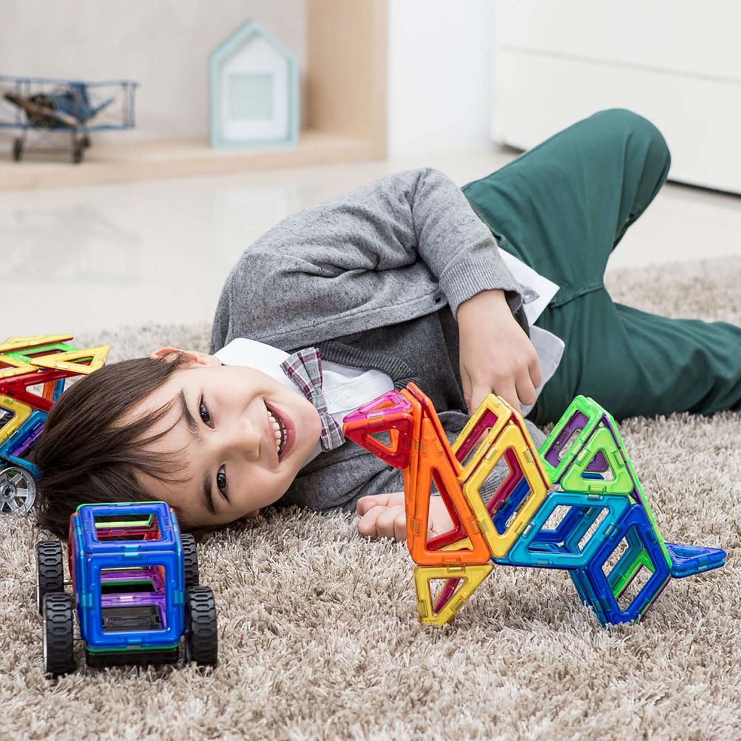 Magformers Adventure Desert 32 Piece Magnetic Construction Set