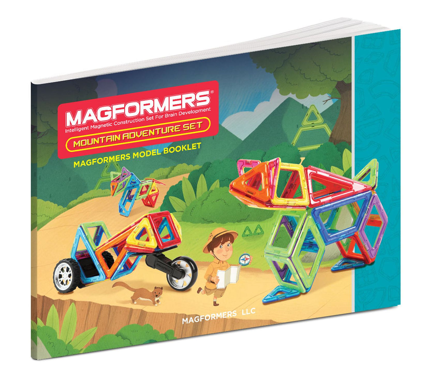 Magformers Advenuture Mountain 32 Piece Magnetic Construction Set