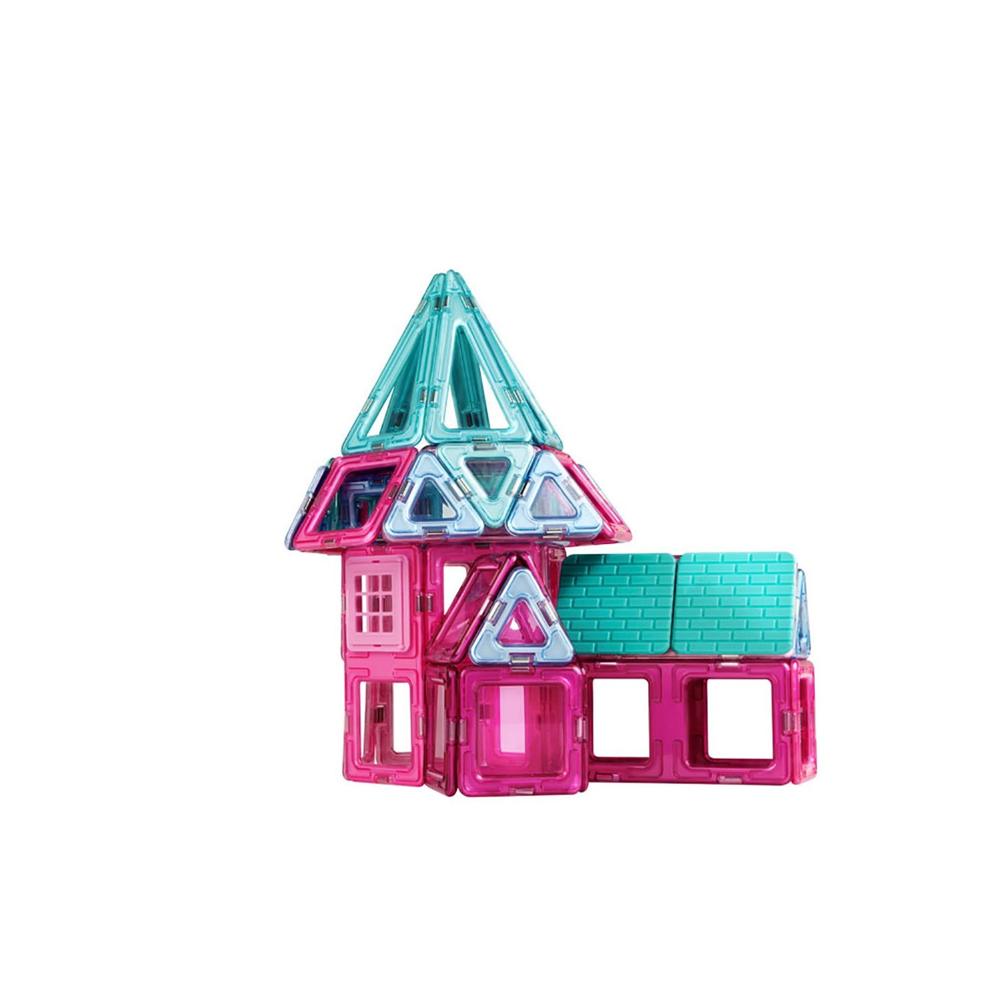 Magformers Princess Castle 78 Piece Magnetic Construction Set